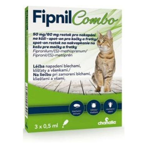 FIPNIL Combo 50/60mg Cat Spot-on 3x0,5ml