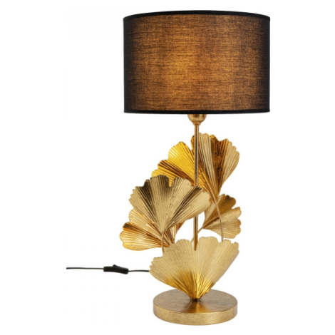 KARE Design Stolní lampa Flores - zlatá, 62cm