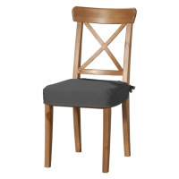 Dekoria Sedák na židli IKEA Ingolf, šedá, židle Inglof, Quadro, 136-14