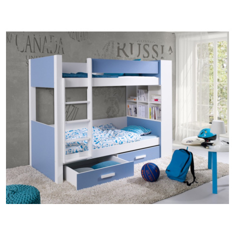 ArtBed Dětská patrová postel GASPAR | 80 x 180 cm Provedení: Moření - Akryl