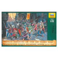 Wargames (AOB) figurky 8053 - French Infantry of the 100 Years War (1:72)