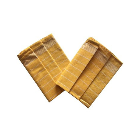 Svitap Utěrka Pozitiv Egyptská bavlna 50×70 cm žlutá/bílá 3 ks