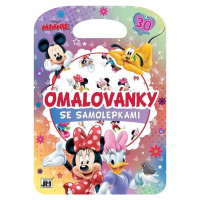 Minnie - Omalovánky se samolepkami JIRI MODELS a. s.