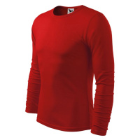 Pánské tričko s dlouhým rukávem Malfini Fit-T Long Sleeve červená