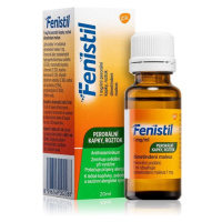 Fenistil perorální kapky 1mg/ml při svědění pokožky 20 ML