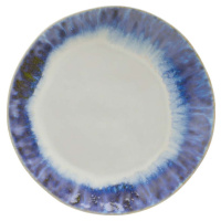 Modrý kameninový talíř Costa Nova Brisa, ⌀ 20 cm