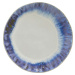 Modrý kameninový talíř Costa Nova Brisa, ⌀ 20 cm