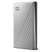 WD My Passport ULTRA 5TB USB-C Stříbrný externí 2,5" disk pro MAC WDBPMV0050BSL-WESN Stříbrná