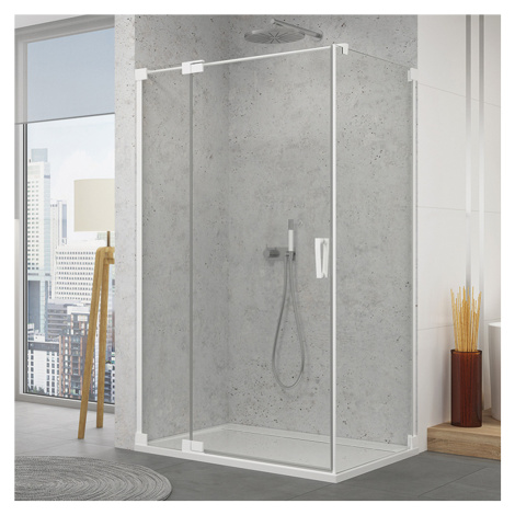 SanSwiss Ronal CADURA 80 cm levé sprchové dveře sklo Transparent CA13G0800907