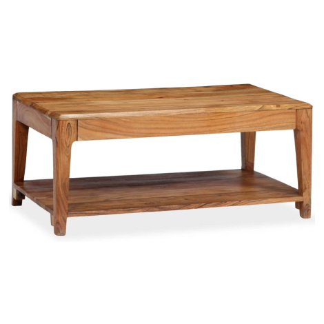 vidaXL Konferenční stolek z masivního dřeva 88 x 50 x 38 cm