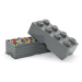 LEGO® úložný box 8 - tmavě šedá 250 x 500 x 180 mm