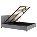 X-SMAZAT Čalouněná postel MODENO 180x200 cm - Světlá šedá
