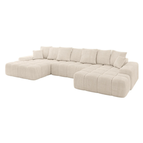 ALTDECOR SEDACÍ SOUPRAVA ENSI-U – 353 x 164 x 69 cm béžová