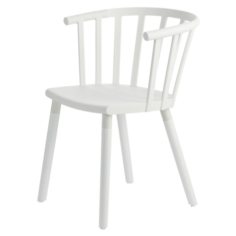 Dekoria Židle Madlen White, 76 x 43 x 54 cm