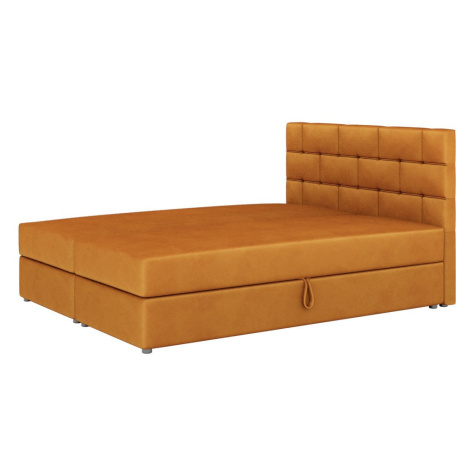 Expedo Čalouněná postel boxspring BETANIA, 140x200, itaka 33