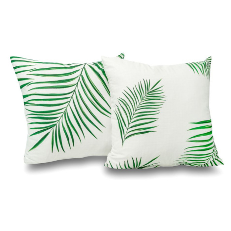 Kvalitex Sada 2 povlaků na polštář bavlna renforcé TROPICAL bílé 50x50cm