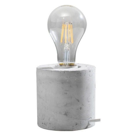 SL.0680 - Stolní lampa SALGADO 1xE27/60W/230V beton Donoci