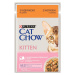 Cat Chow, 26 x 85 g - 22 + 4 zdarma! - kitten krůtí