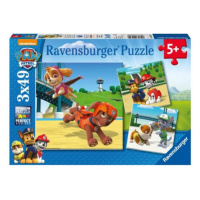 Ravensburger Tlapková patrola: Psí tým 3x49 dílků