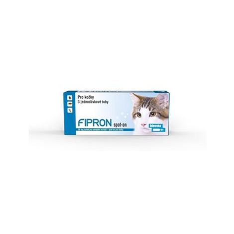 Bioveta Fipron 50 mg spot-on pro kočky 3 × 0,5 ml