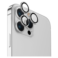 UNIQ OPTIX Aluminium Camera Lens Protector iPhone 15 Pro Max stříbrná