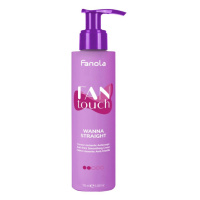 Fanola Fan Touch Wanna Straight Cream ●●○○○ - uhlazující krém s anti-frizz efektem, 195 ml