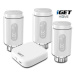 iGET HOME TS10 Premium kit (3x TS10 Thermostat Radiator Valve + 1x GW1 Gateway)