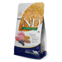 N&D Ancestral Grain Lamb & Blueberry Adult pro dospělé kočky 1,5 kg