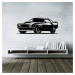 Dřevěný obraz auta na zeď - Ford Mustang