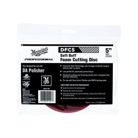 Meguiar's DFC5 Soft Buff Foam Cutting Disc 5"