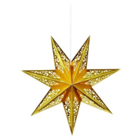 Markslöjd 702830 - Vánoční dekorace SATURNUS 1xE14/25W/230V pr. 45 cm zlatá