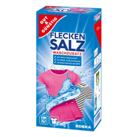 GG Sůl na odolné skvrny na prádle 1kg Gut und Günstig