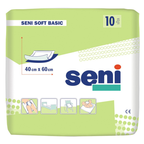 Seni Soft Basic 60 x 40 cm absorpční podložky 10 ks