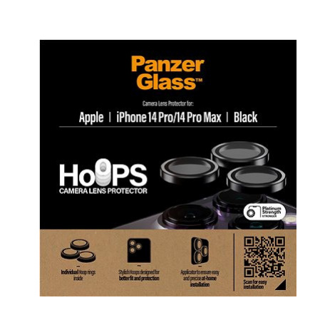 PanzerGlass HoOps Apple iPhone 14 Pro/14 Pro Max - ochranné kroužky pro čočky fotoaparátu