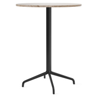 Audo Copenhagen designové jídelní stoly Harbour Column Dining Table Star Base (průměr 80 cm)