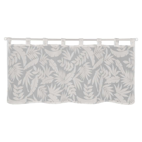 Bílo-šedá záclona 120x45 cm Calista – Sehlbach