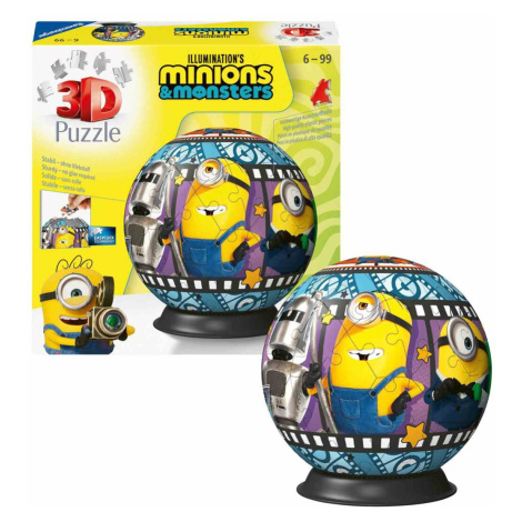 Ravensburger Puzzle-Ball Mimoni 3, 73 dílků