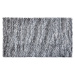 LineaDue PUNTO - Koupelnová předložka stříbrná šedá Rozměr: 55x65 cm