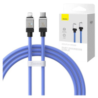 Baseus Rychlonabíjecí kabel Baseus USB-C do Coolplay Series 1m, 20W (fialový)