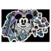TREFL Wood Craft Origin puzzle Mickey Mouse a Minnie 501 dílků