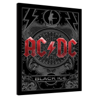 Obraz na zeď - AC/DC - Black Ice, 34.3 × 44.5 cm