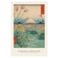 Obrazová reprodukce Ōtsuki Plain in Kai Province (Japanese Spring Landscape) - Utagawa Hiroshige