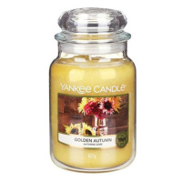 Yankee Candle Zlatý podzim Svíčka ve skleněné dóze 623 g