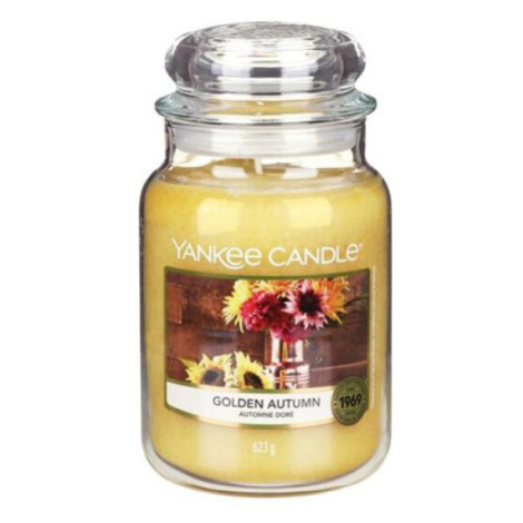 Yankee Candle Zlatý podzim Svíčka ve skleněné dóze 623 g