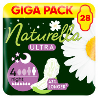 NATURELLA Ultra Night velikost 4 vložky s křidélky 28 ks