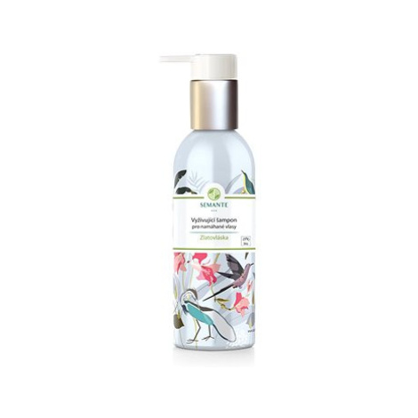 SEMANTE by Naturalis Vyživující šampon pro namáhané vlasy Zlatovláska BIO 200 ml