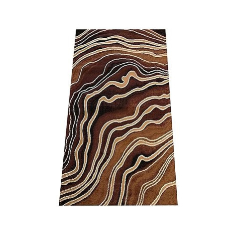 Kusový koberec Alfa hnědý 08 -150 × 210 cm