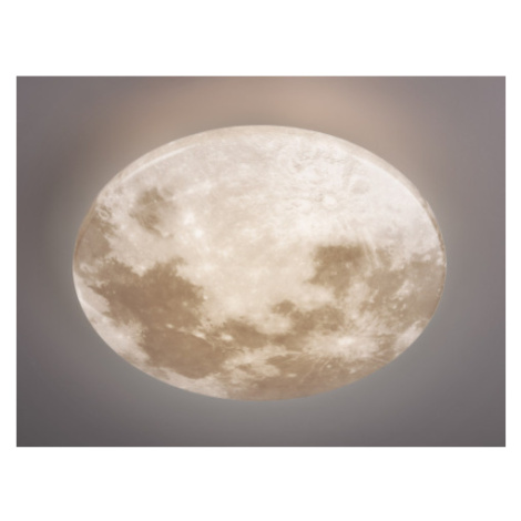 Stropní LED osvětlení Moonika 37 cm, motiv měsíc Asko