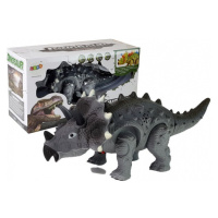 Dinosaurus Triceratops Grey na baterie