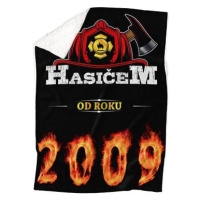 IMPAR Beránková deka Hasičem od roku - 2009